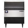 Maxx Ice Intelligent Series Self-Contained Ice Machine, 320 lbs, Dice Ice Cube, Stainless Steel with Black Trim MIM320N